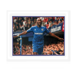 Nicolas Anelka Signed Chelsea 16x12 Image