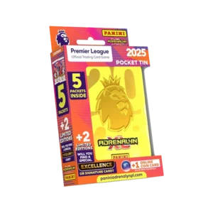 Panini Adrenalyn XL 2025 Premier League Trading Cards Pocket Tin (Gold)