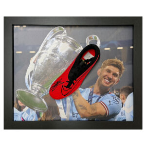 Manchester City John Stones Signed Nike Football Boot