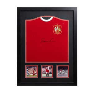 Manchester United Denis Law Signed Shirt