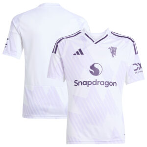Manchester United adidas Away Shirt 2025-26 - Kids