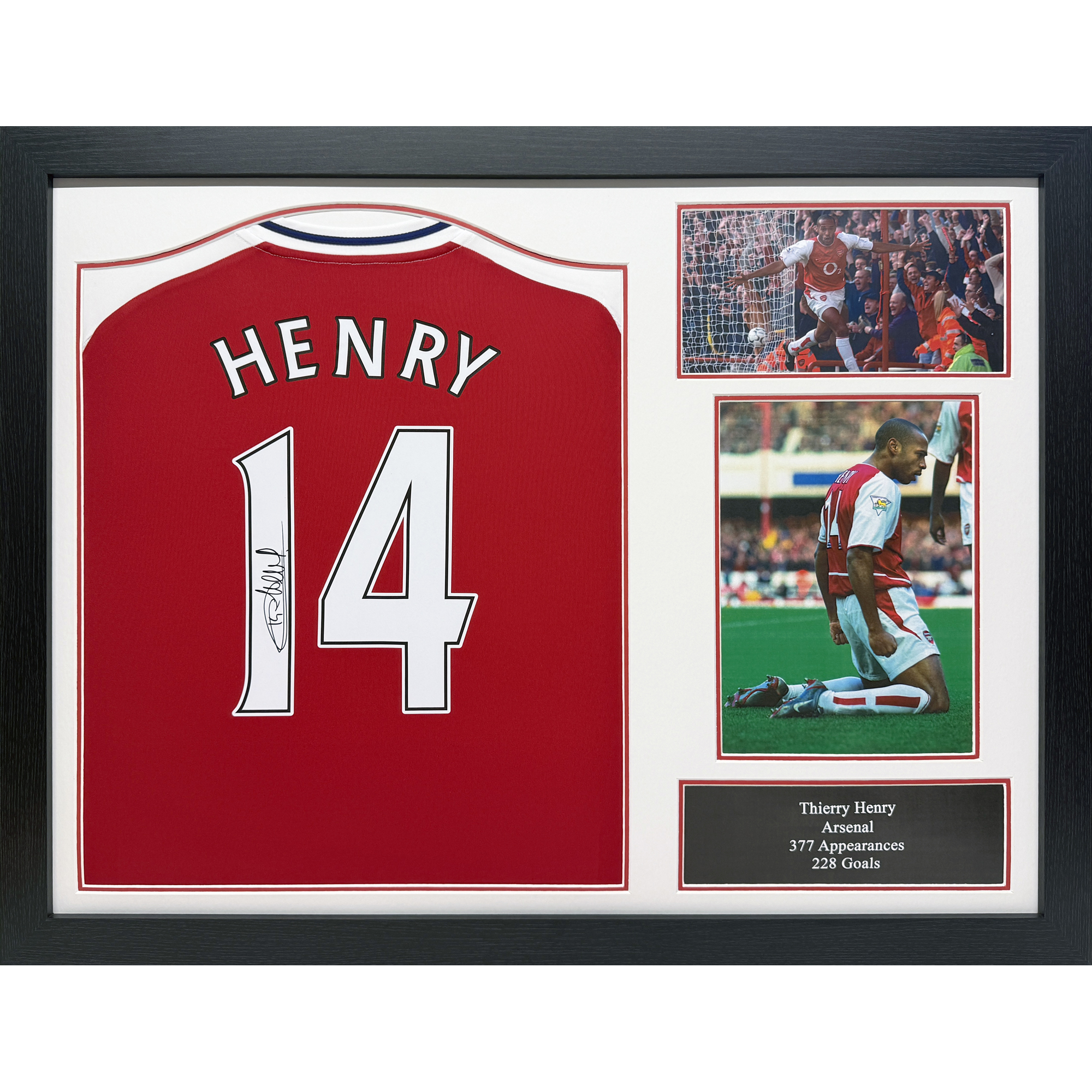 Arsenal Thierry Henry Signed Shirt