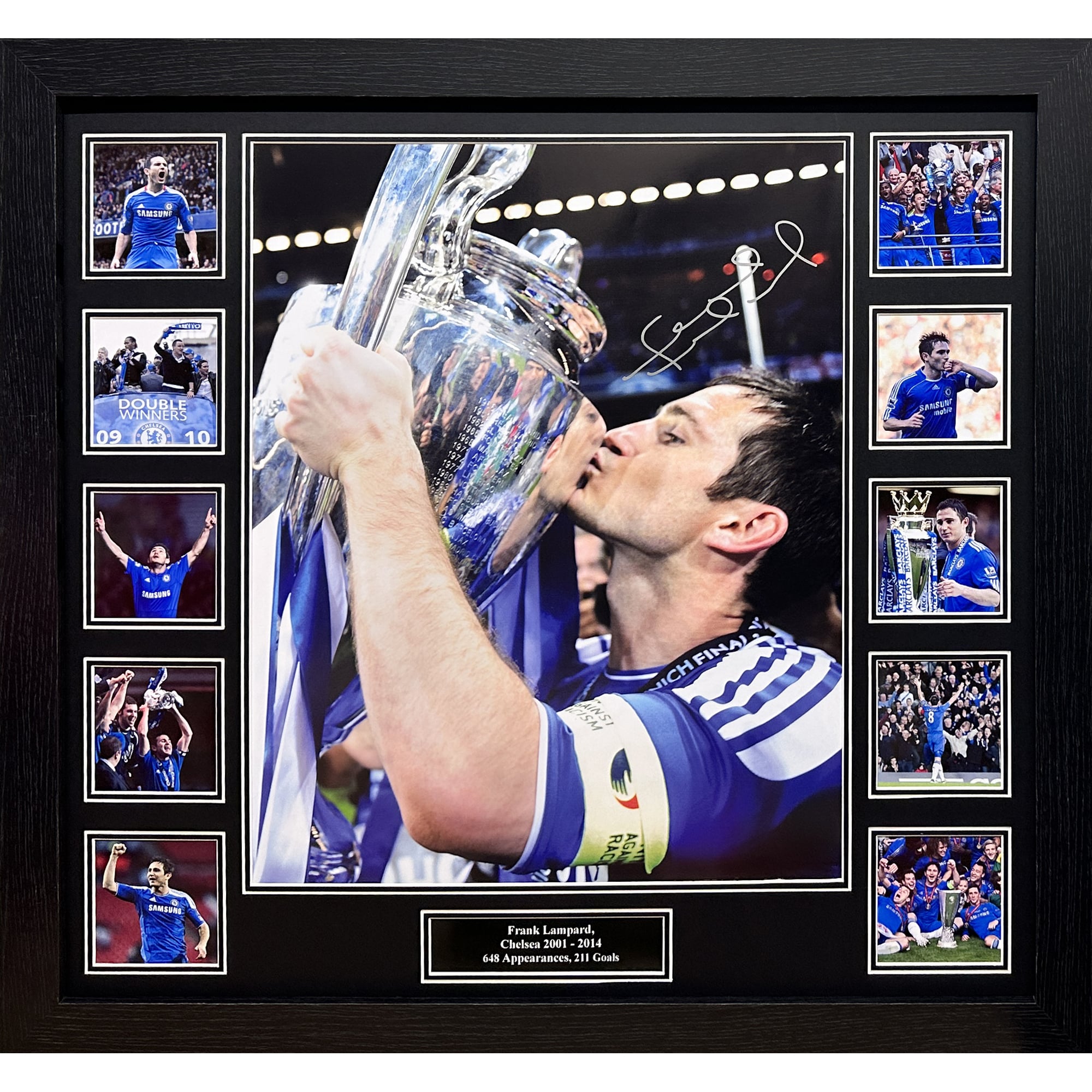 Chelsea Frank Lampard Signed Photo Framed