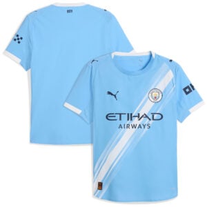 Manchester City PUMA Authentic Home Shirt 2025-26