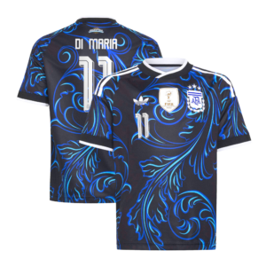 Argentina adidas Away Shirt 2026 - Kids with Di Maria 11 printing