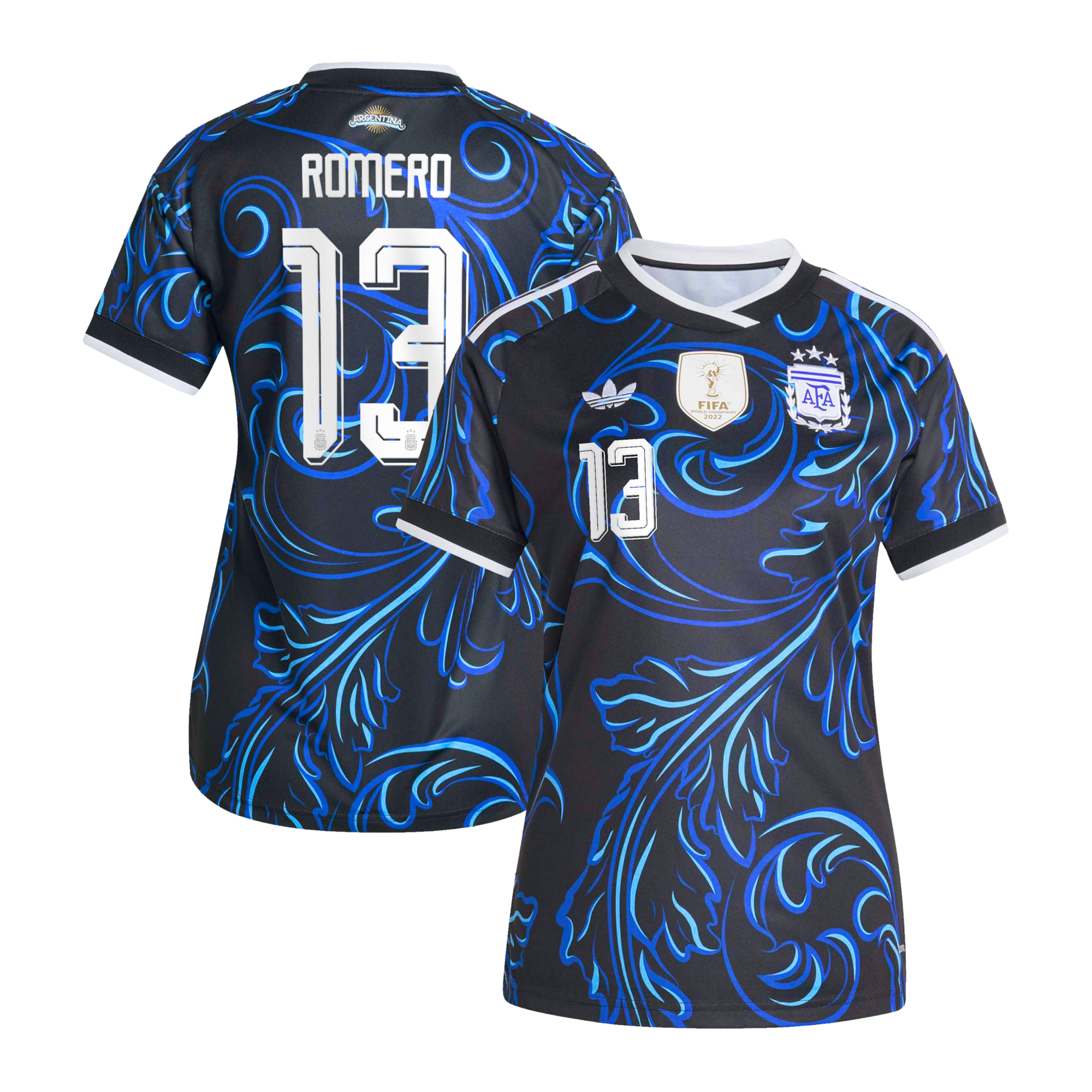 Argentina adidas Away Shirt 2026 - Womens with Romero 13 printing