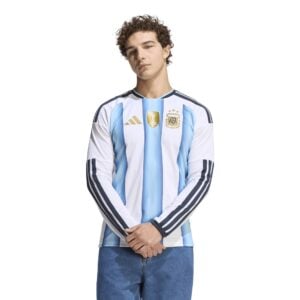 Argentina adidas Home Shirt 2026 - Long Sleeve