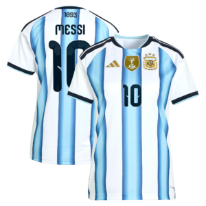 Argentina adidas Home Shirt 2026 - Womens with Messi 10 printing