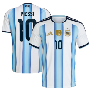 Argentina adidas Home Shirt 2026 with Messi 10 printing