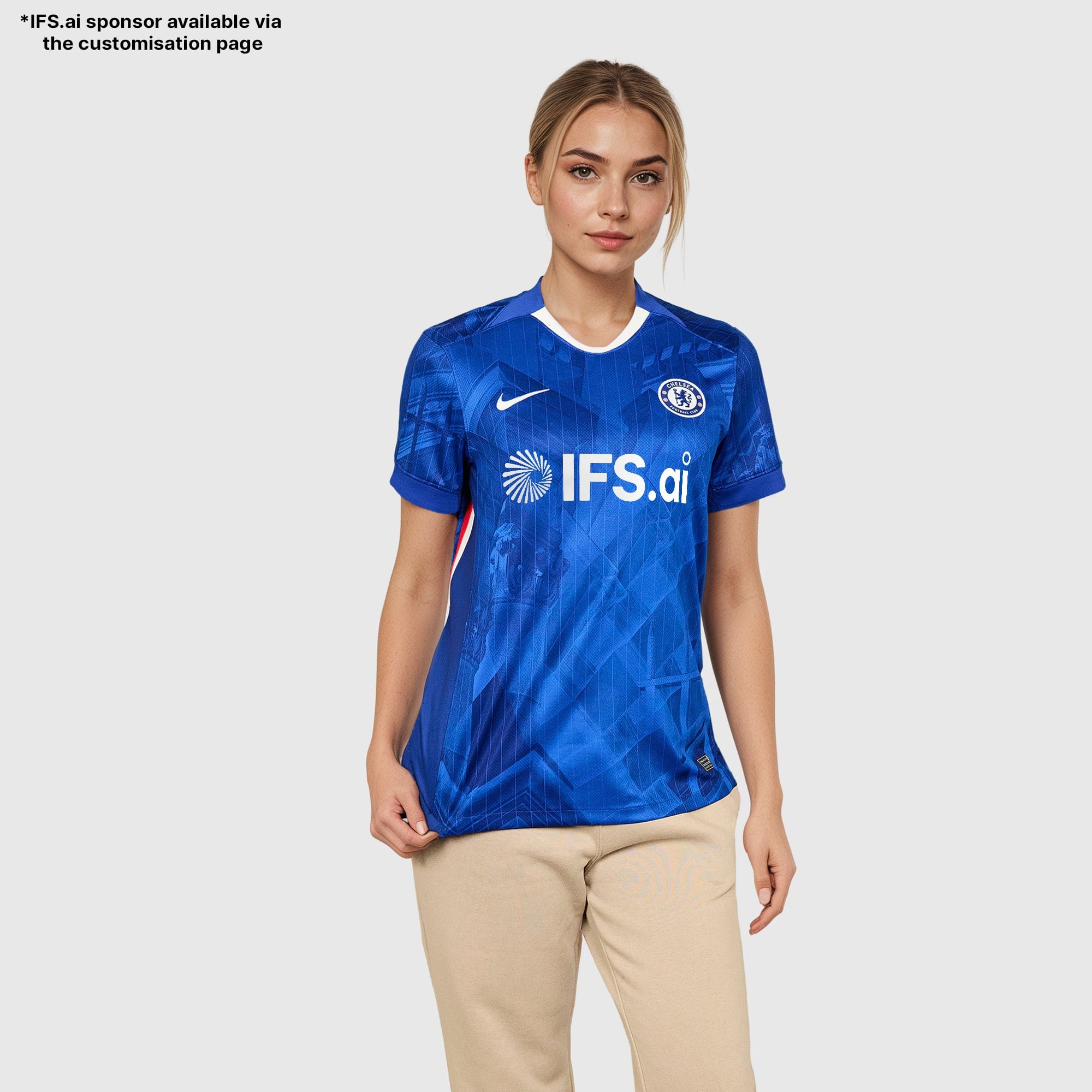 Chelsea Nike Home Stadium Shirt 2025-26 - Womens