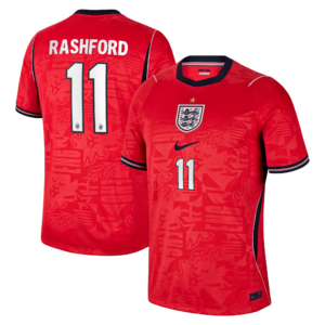 England Nike Away Stadium Shirt 2026 with Rashford 11 printing