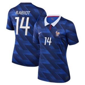 France Nike Home Stadium Shirt 2026 - Womens with Rabiot 14 printing