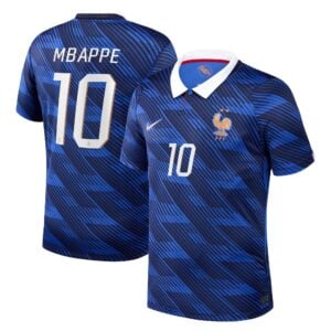 France Nike Home Stadium Shirt 2026 with Mbappe 10 printing