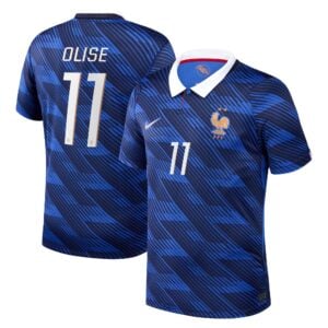 France Nike Home Stadium Shirt 2026 with Olise 11 printing