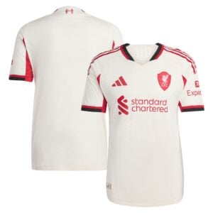 Liverpool adidas Away Authentic Shirt 2025-26