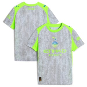 Manchester City PUMA Third Shirt 2025-26 - Kids