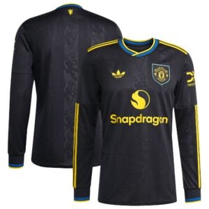 Manchester United adidas Third Shirt 2025-26 - Long Sleeve