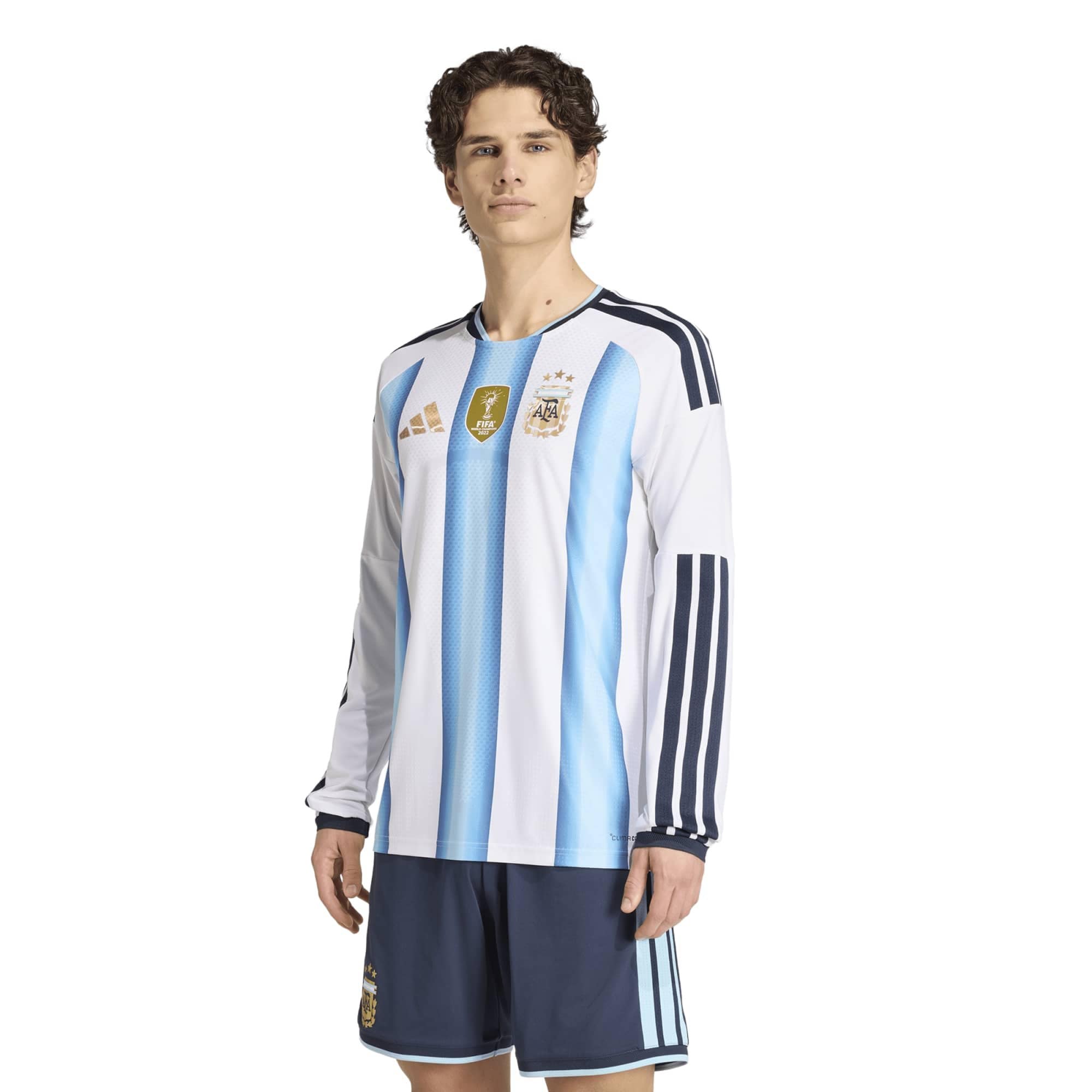 Argentina adidas Home Authentic Shirt 2026 - Long Sleeve