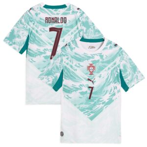 Portugal PUMA Away Shirt 2026 - Kids - Ronaldo #7