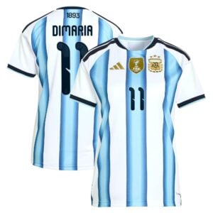 Argentina adidas Home Shirt 2026 - Womens with Di Maria 11 printing