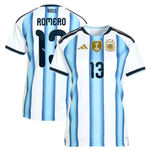 Argentina adidas Home Shirt 2026 - Womens with Romero 13 printing