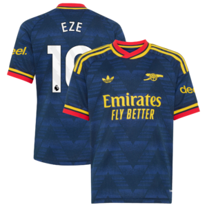 Arsenal adidas Away Shirt 2026-27 - Kids with Eze 10 printing