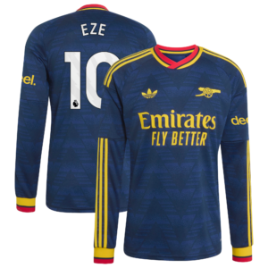 Arsenal adidas Away Shirt 2026-27 - Long Sleeve with Eze 10 printing