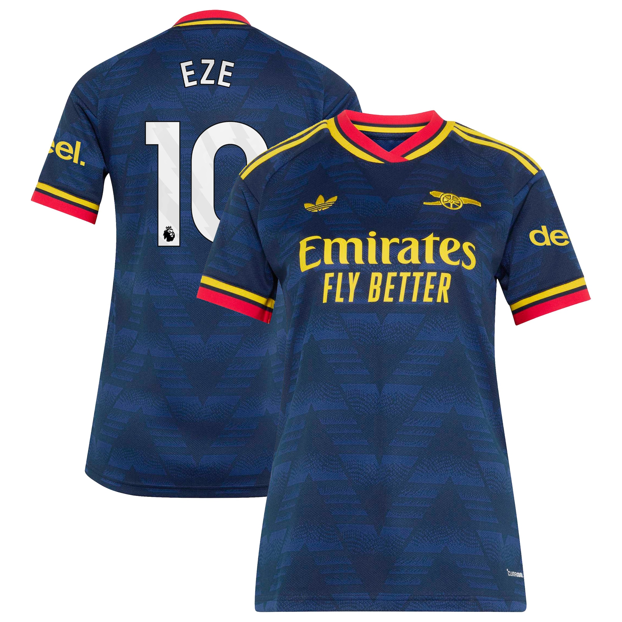 Arsenal adidas Away Shirt 2026-27 - Womens with Eze 10 printing