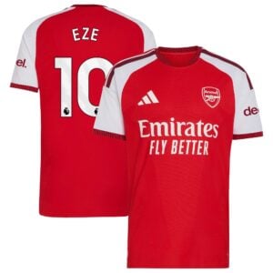 Arsenal adidas Home Authentic Shirt 2026-27 with Eze 10 printing