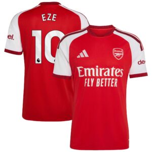 Arsenal adidas Home Shirt 2026-27 with Eze 10 printing