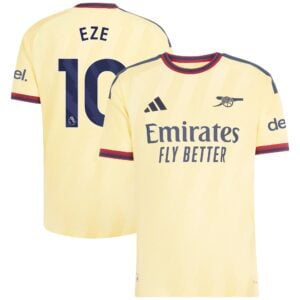 Arsenal adidas Third Authentic Shirt 2026-27 with Eze 10 printing