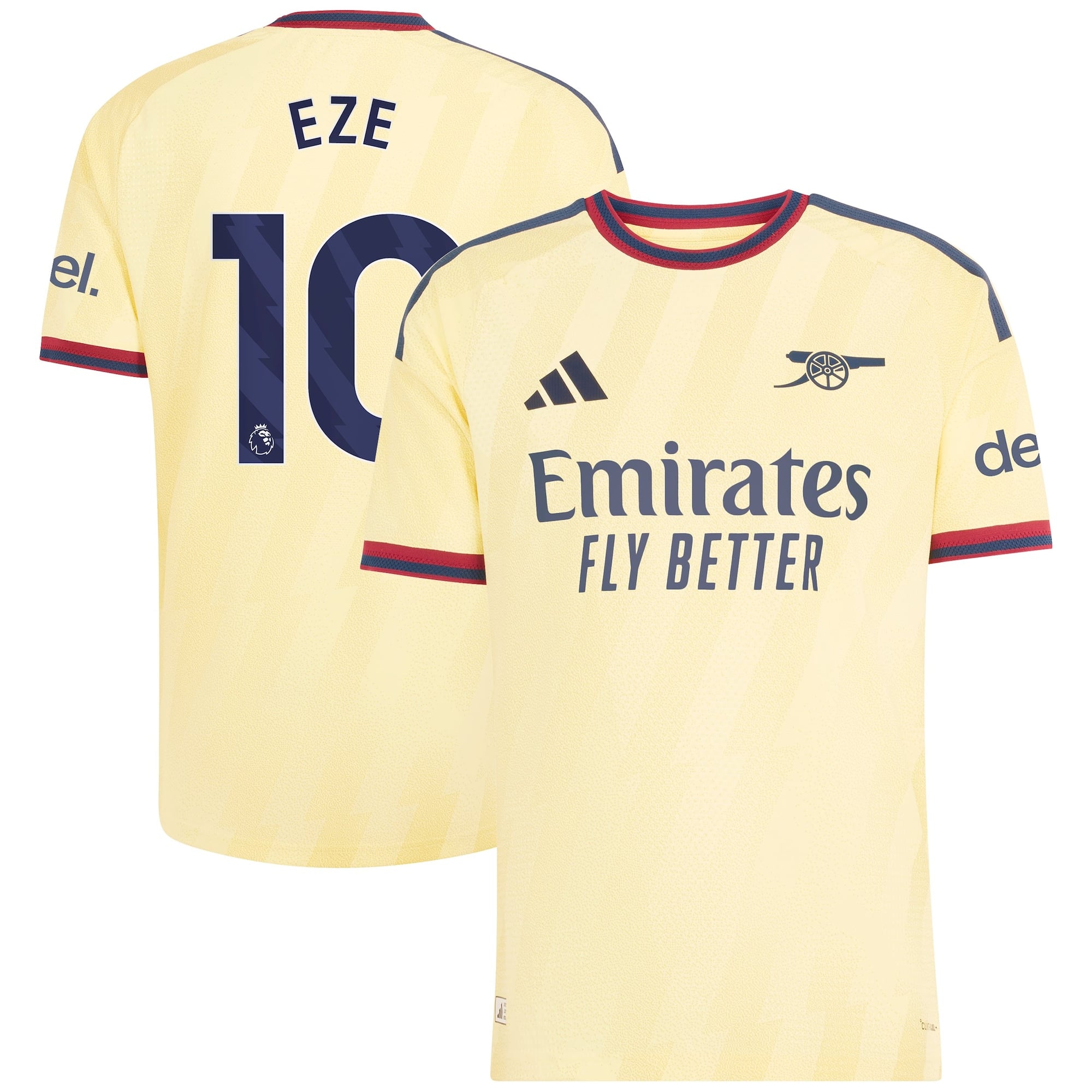 Arsenal adidas Third Authentic Shirt 2026-27 with Eze 10 printing