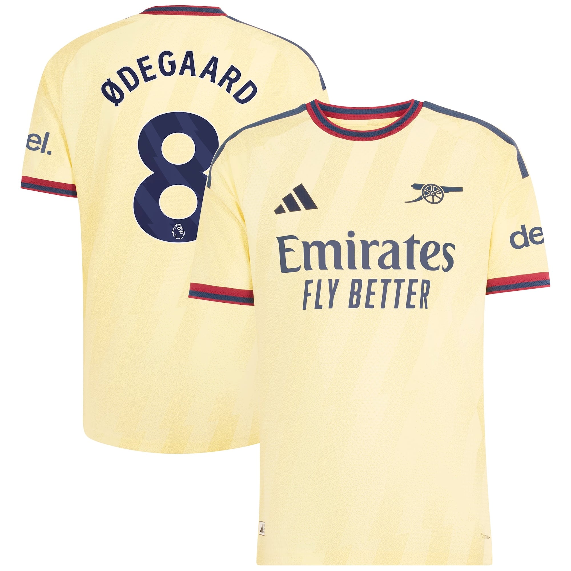 Arsenal adidas Third Authentic Shirt 2026-27 with Ødegaard 8 printing