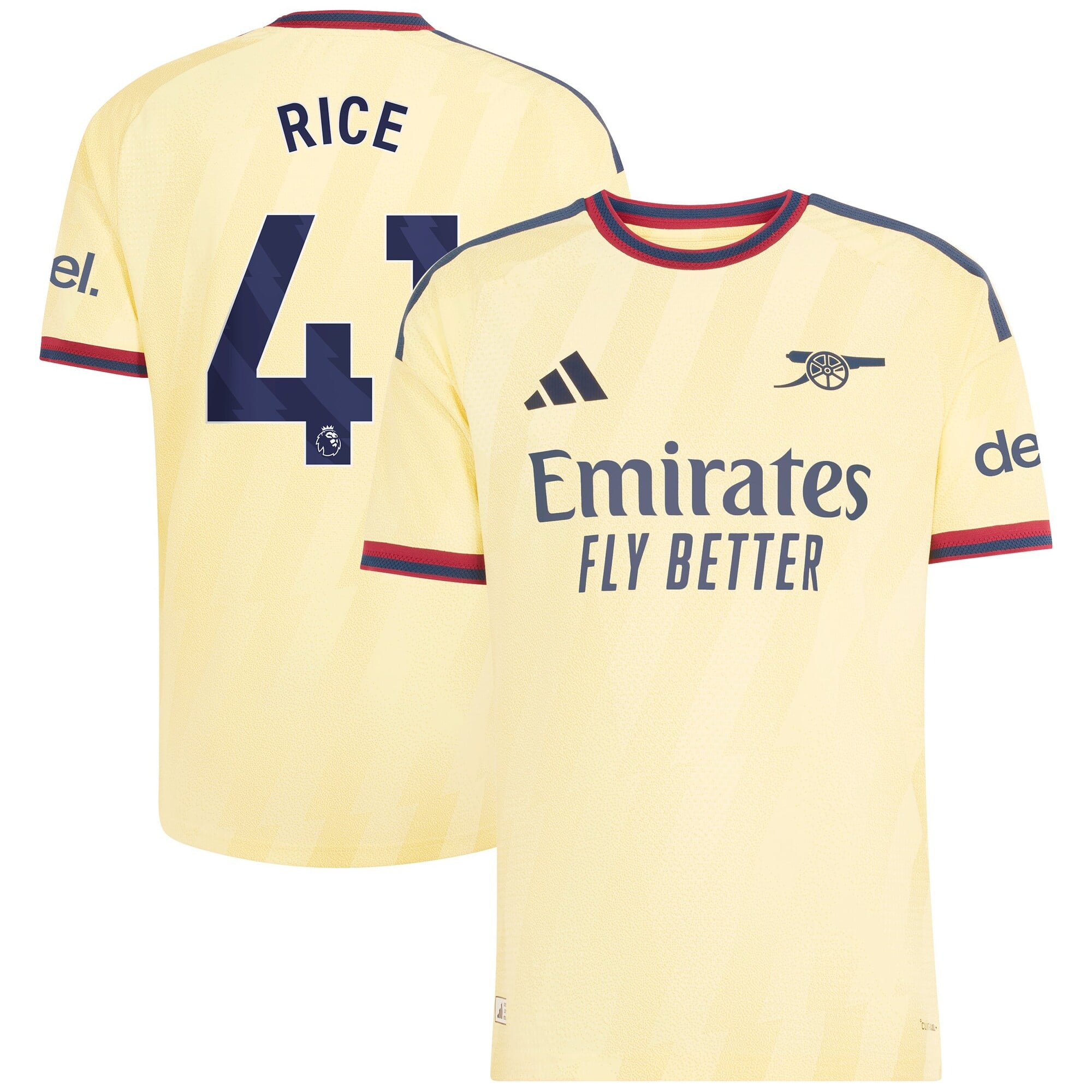 Arsenal adidas Third Authentic Shirt 2026-27 with Rice 41 printing