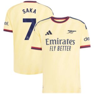 Arsenal adidas Third Authentic Shirt 2026-27 with Saka 7 printing