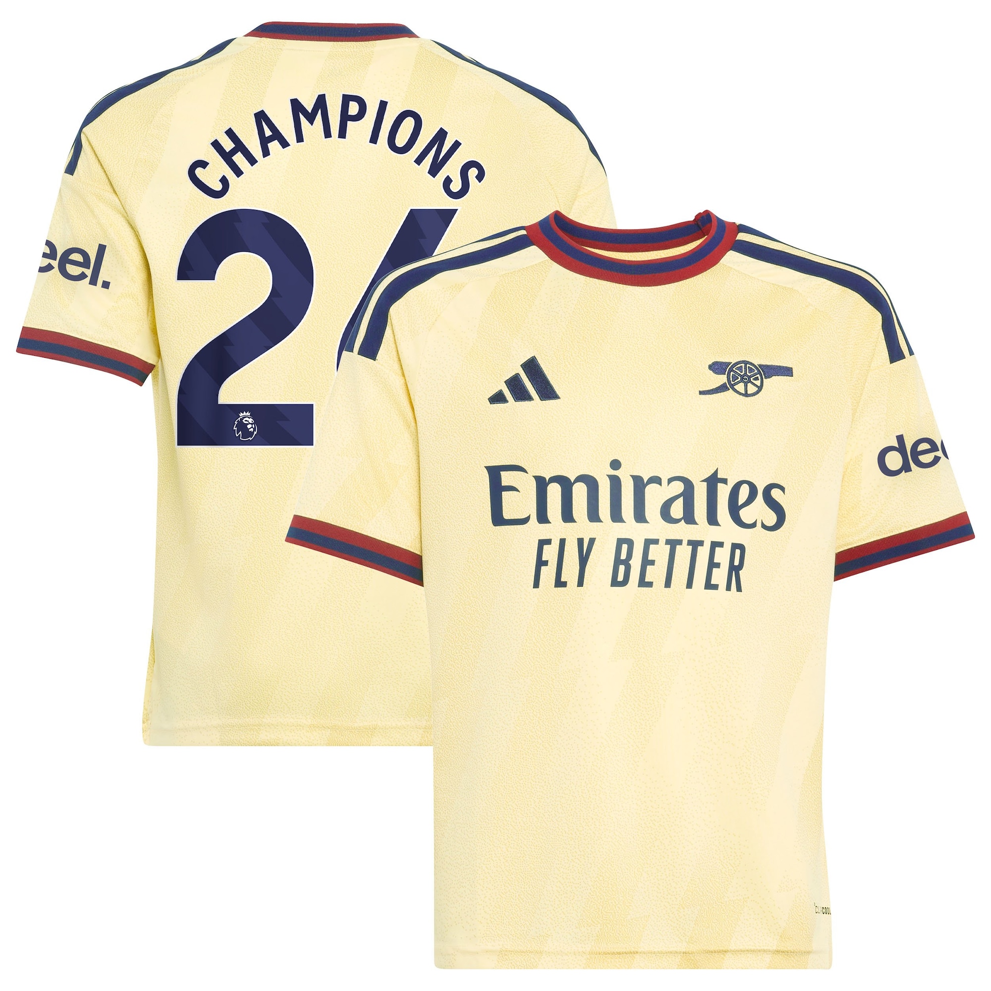 Arsenal adidas Third Shirt 2026-27 - Kids with Champions 26 printing