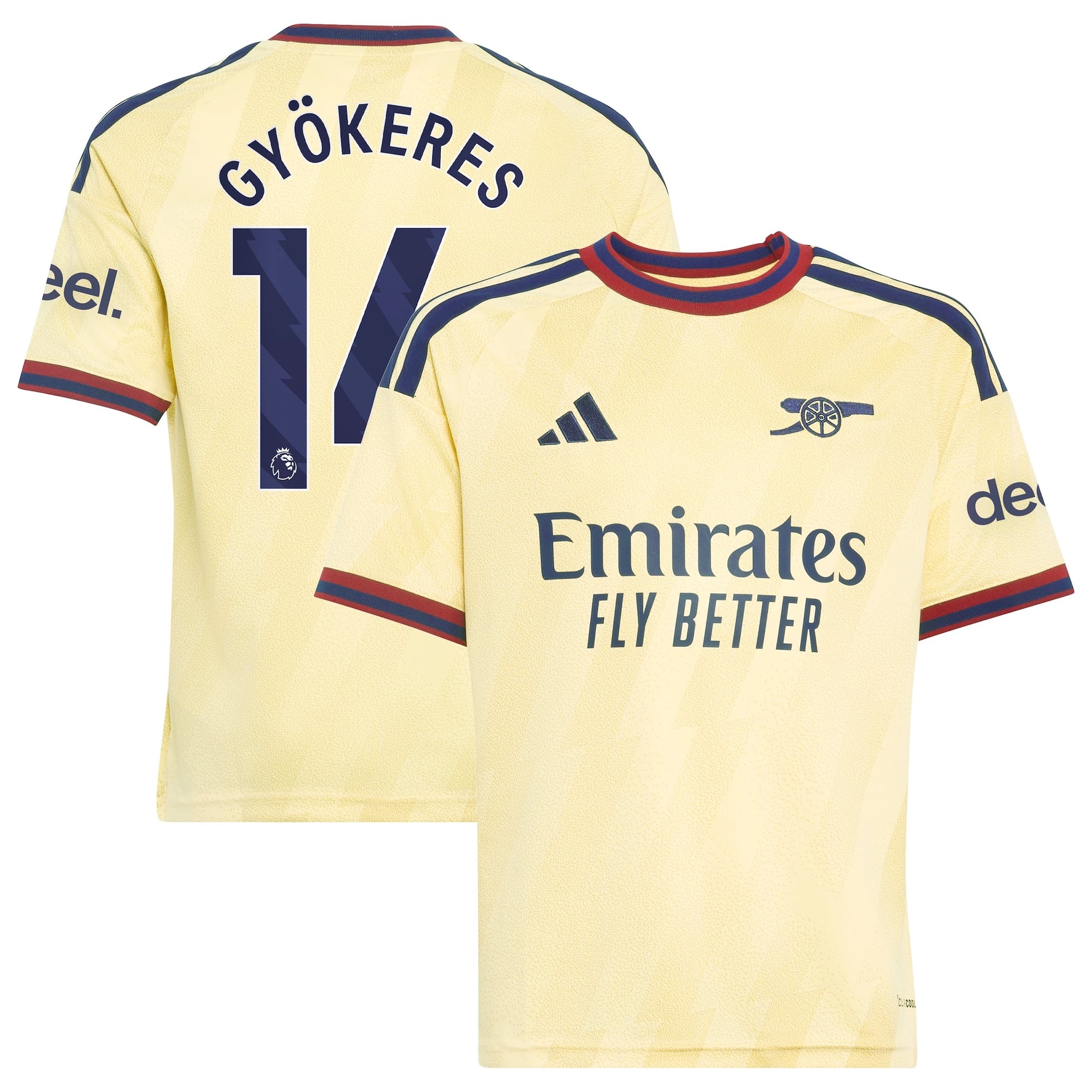 Arsenal adidas Third Shirt 2026-27 - Kids with Gyökeres 14 printing