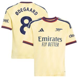 Arsenal adidas Third Shirt 2026-27 - Kids with Ødegaard 8 printing