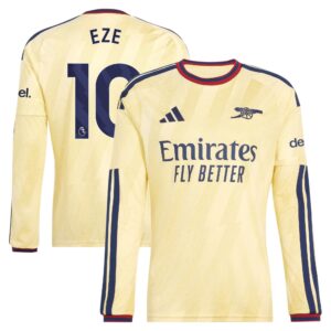 Arsenal adidas Third Shirt 2026-27 - Long Sleeve with Eze 10 printing