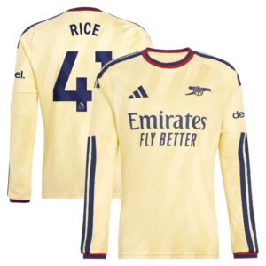 Arsenal adidas Third Shirt 2026-27 - Long Sleeve with Rice 41 printing