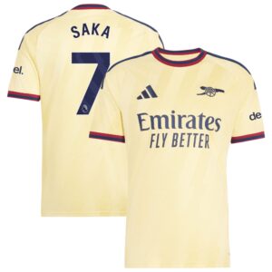 Arsenal adidas Third Shirt 2026-27 with Saka 7 printing