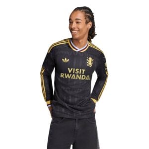 Aston Villa adidas Away Shirt 2026-27 - Long Sleeve
