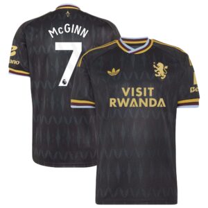 Aston Villa adidas Away Shirt 2026-27 with Mcginn 7 printing