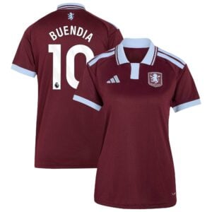 Aston Villa adidas Home Shirt 2026-27 - Womens with Buendia 10 printing