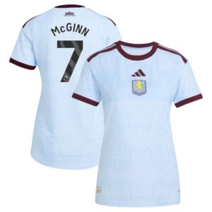 Aston Villa adidas Third Authentic Shirt 2026-27 - Womens with Mcginn 7 printing