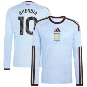 Aston Villa adidas Third Shirt 2026-27 - Long Sleeve with Buendia 10 printing