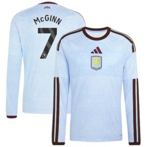 Aston Villa adidas Third Shirt 2026-27 - Long Sleeve with Mcginn 7 printing