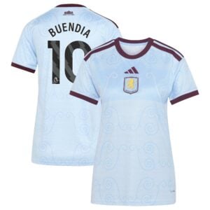 Aston Villa adidas Third Shirt 2026-27 - Womens with Buendia 10 printing
