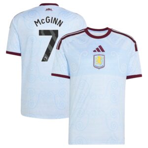 Aston Villa adidas Third Shirt 2026-27 with Mcginn 7 printing