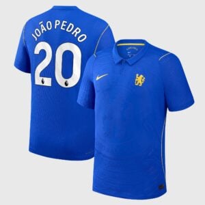 Chelsea Nike Home Aero-FIT Match Shirt 2026-27 with João Pedro 20 printing